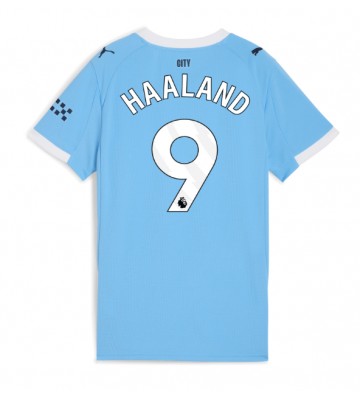 Manchester City Erling Haaland #9 Hemmatröja Dam 2025-26 Kortärmad